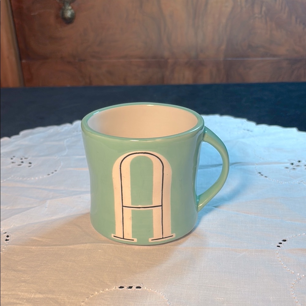 Anthropologie “A” Mug